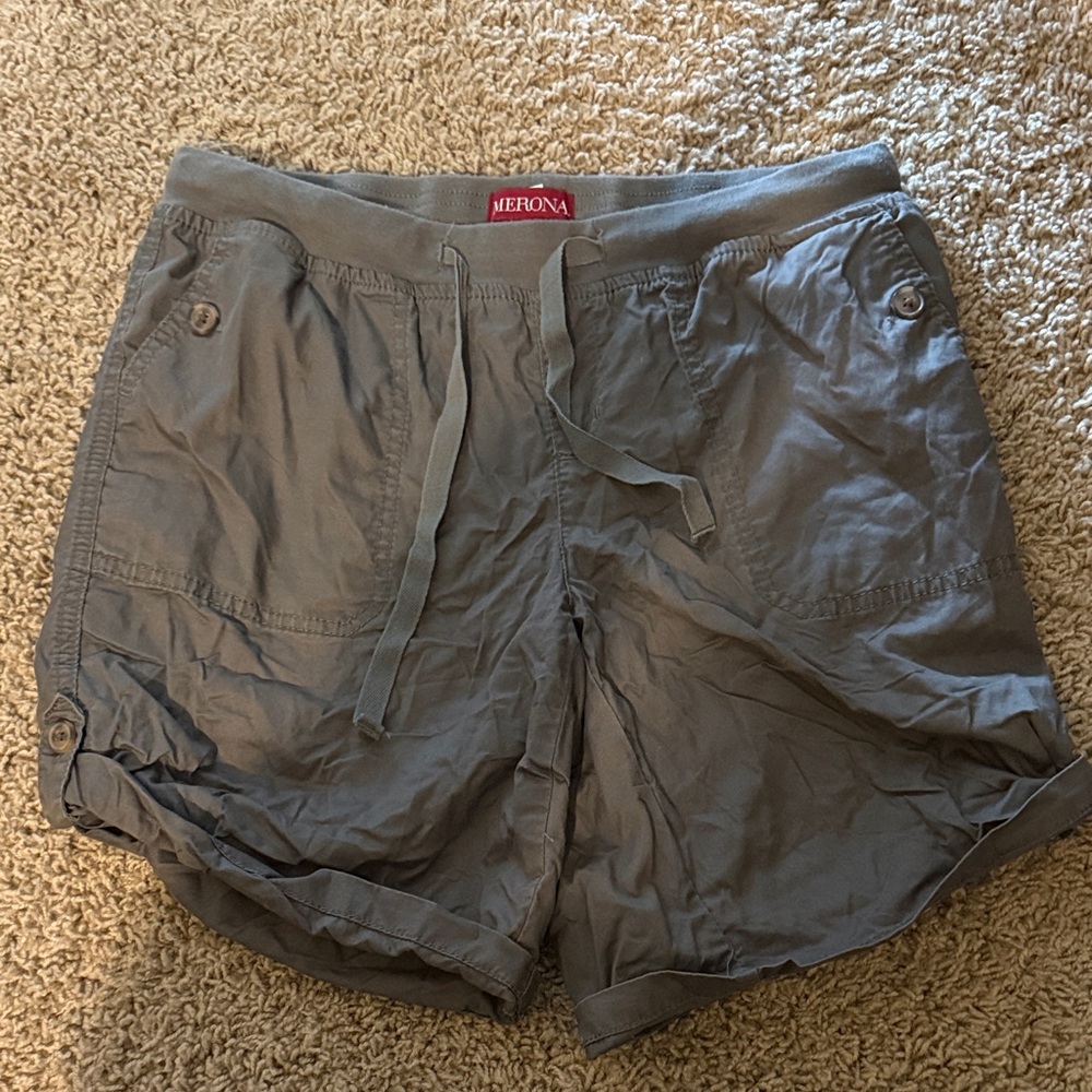 Merona Charcoal Women's Cargo Shorts